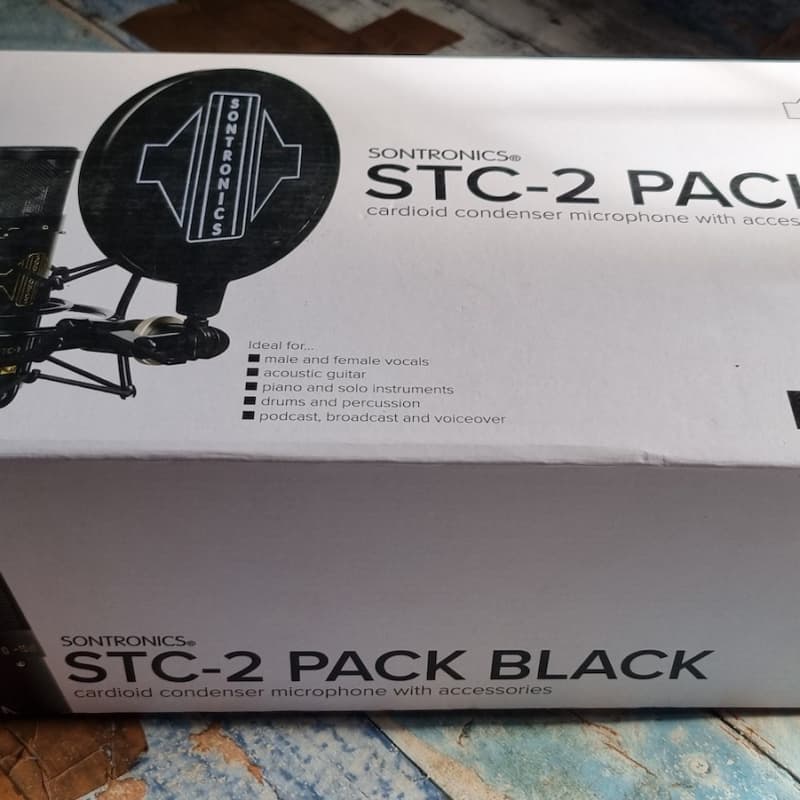 Sontronics STC-2 Pack Condenser Microphone Black - used Microphone     Condenser