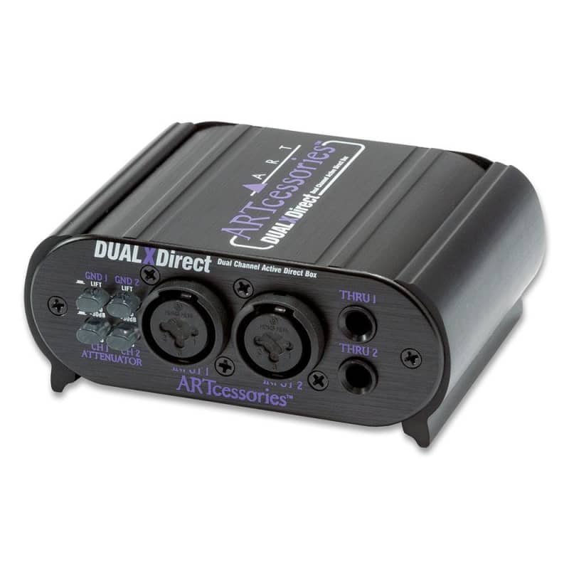 ART X Direct - Professional 2-Channel Active DI Box Dual - new       Professional