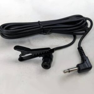 No Brand Condenser Clip On Microphone Black - used Microphone    Clip-on