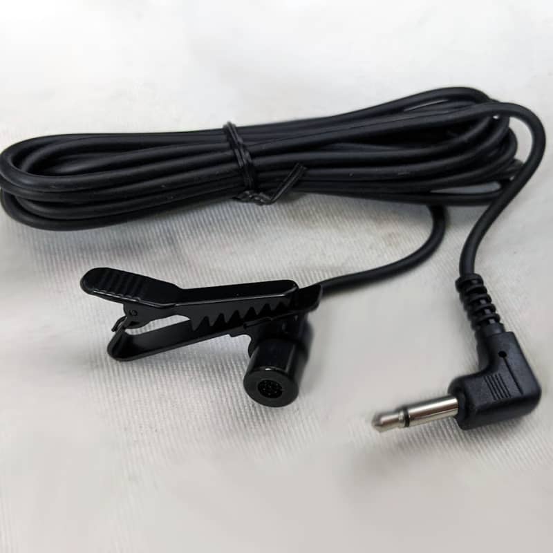 No Brand Condenser Clip On Microphone Black – used Microphone    Clip-on