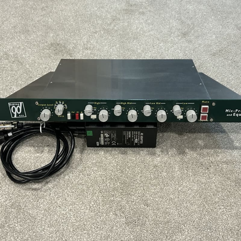 2010s Daking Mic Pre EQ Green - used Microphone