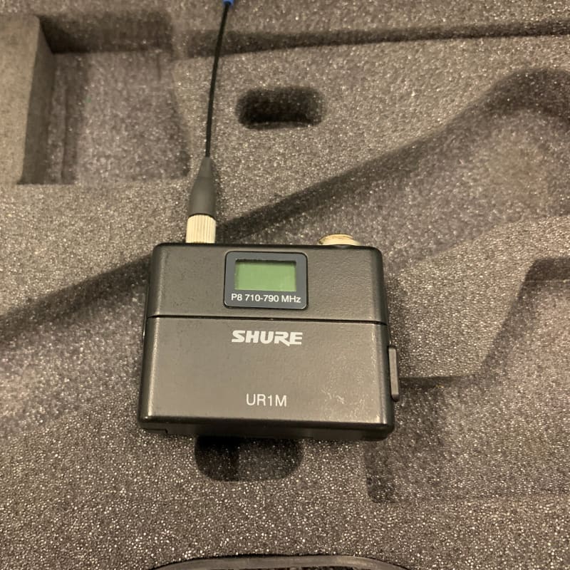 Shure UR1m Black - used    Wireless