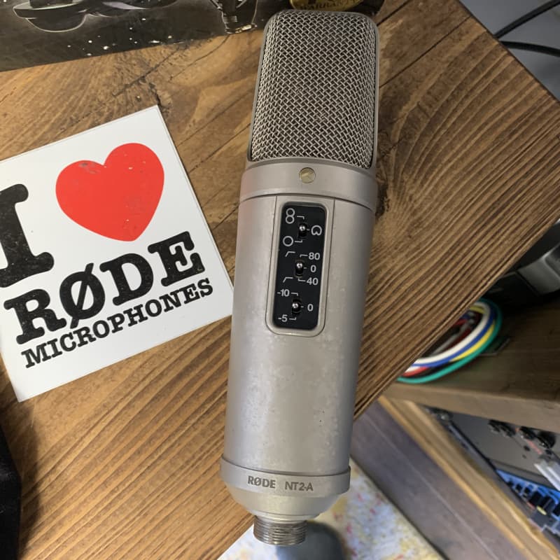 2005 – Present RODE NT2-A Silver – used Microphone     Condenser