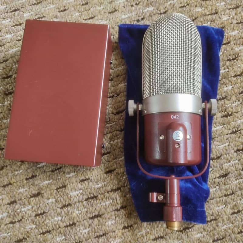 2010s Golden Age Project R1 Tube Active Ribbon Microphone Red - used Microphone      Ribbon