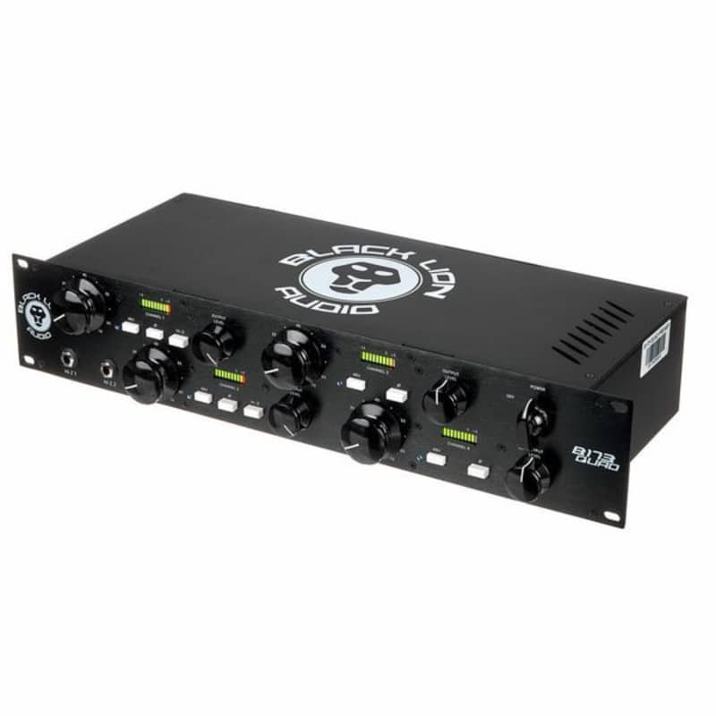 2020 Black Lion Audio B173 Quad 4-Channel Microphone Preamp Black - used Microphone