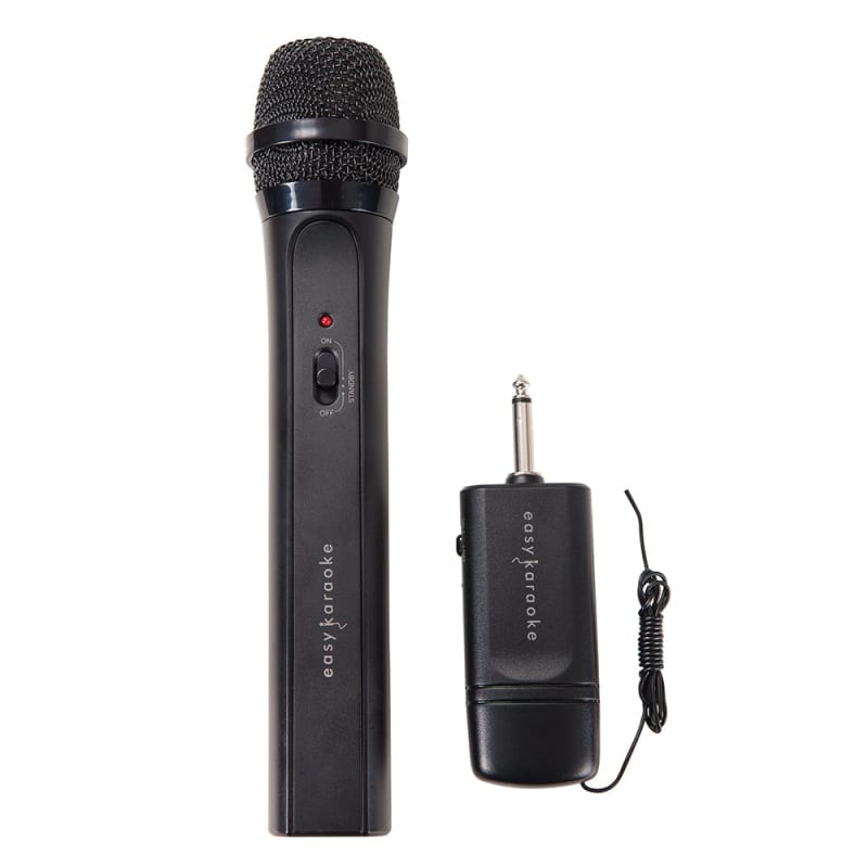 EASY KARAOKE Easy Karaoke Wireless Microphone ~ Black - new Microphone