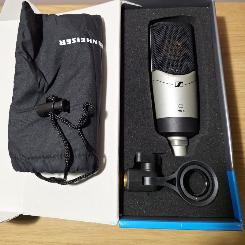 2011 - Present Sennheiser MK4 Cardioid Condenser with shock mo... - used Microphone   Cardioid  Condenser