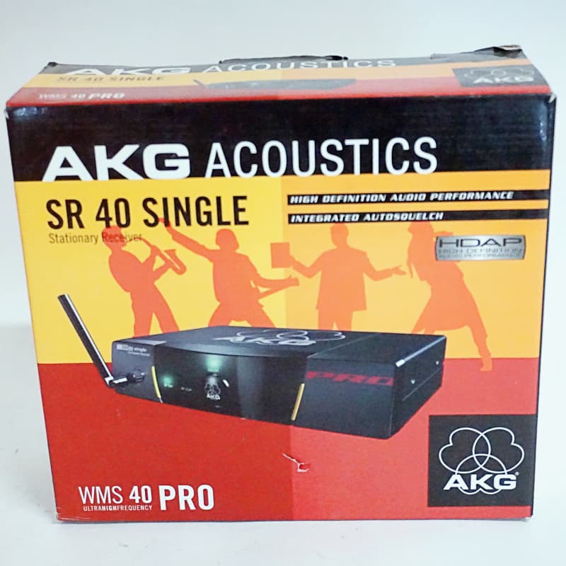 2020s AKG SR 40 SINGLE Black - used    Wireless