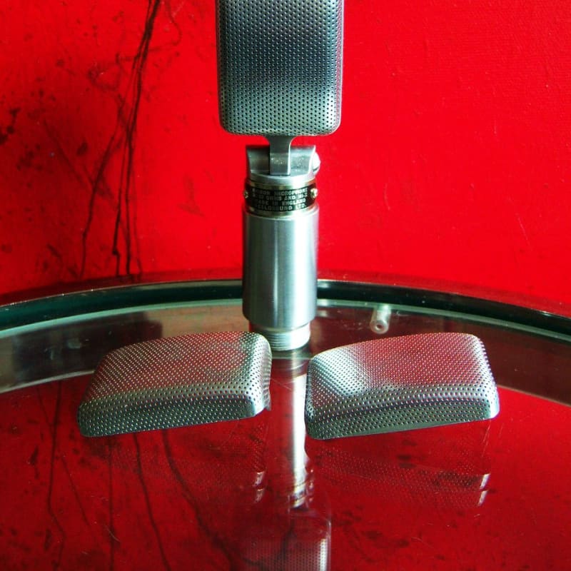 1960's Reslo RBH/T Satin Chrome - used Microphone      Ribbon