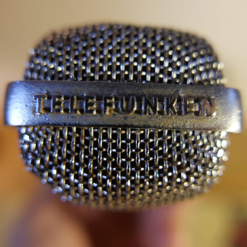 mid-60s Telefunken MD421-5 60’s Vintage Dynamic Microphone White – used Microphone  Dynamic    Vintage