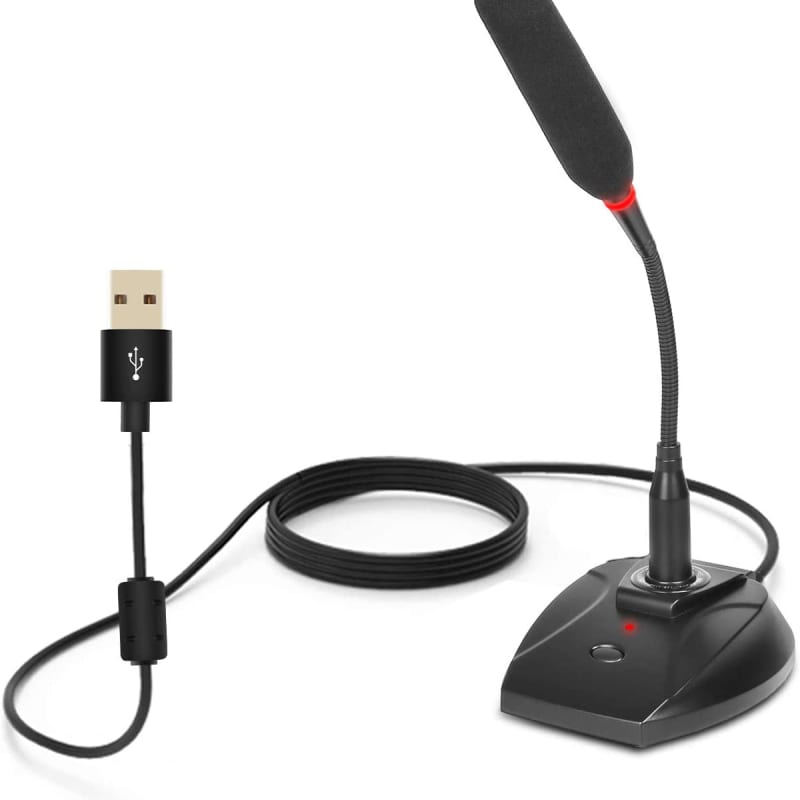 Depusheng USB Computer Microphone Black - new Microphone     Condenser