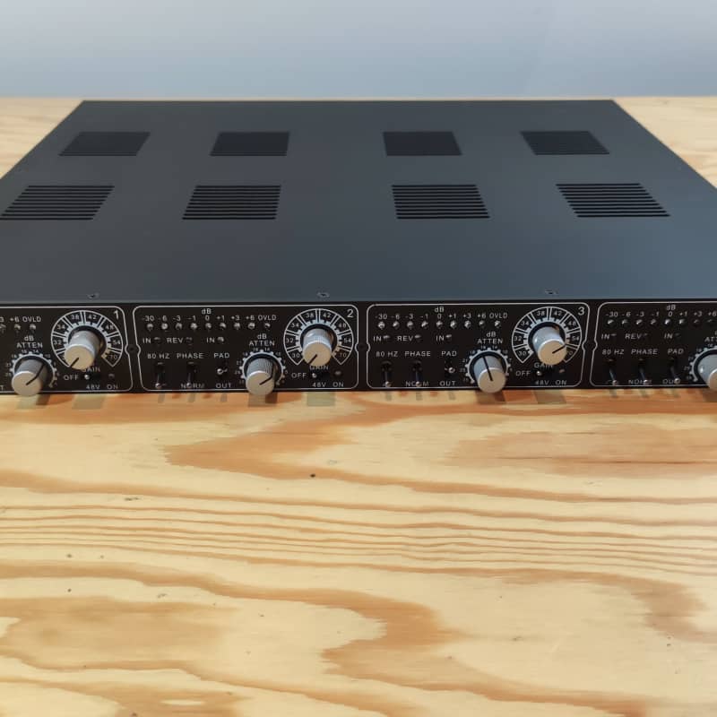 2010s NPNG QMP-4NW 4-Channel Microphone Preamp Black - used Microphone