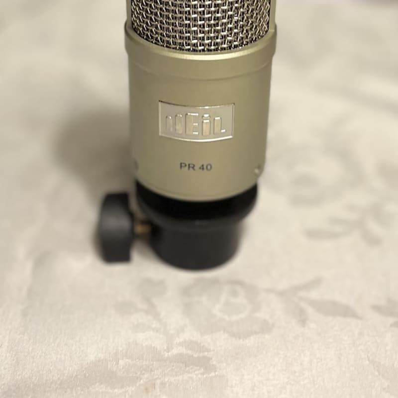 2010s Heil PR40 Large Diaphragm Dynamic Microphone Champagne – used Microphone  Dynamic