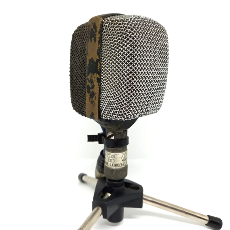 1950s – 1960s AKG D12 Cardioid Dynamic Microphone Silver / Black – used Microphone  Dynamic Cardioid