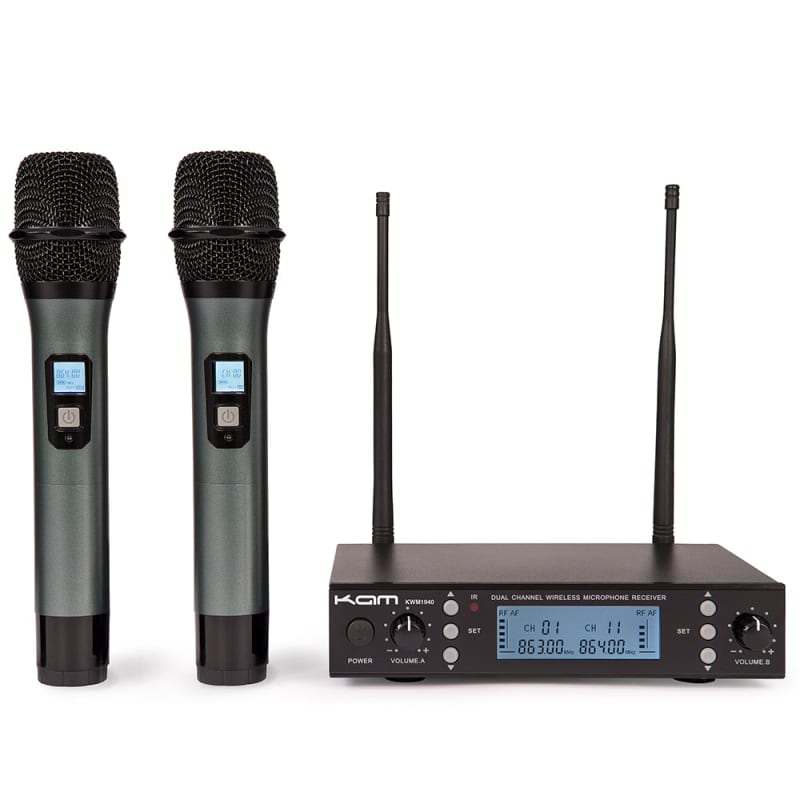 KAM Kam UHF Channel Professional Wireless Microphone System Multi - new Microphone   Wireless   Professional