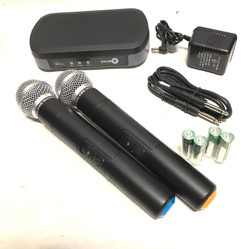 2022 Music8 M8-2222HH Black – used Microphone   Wireless