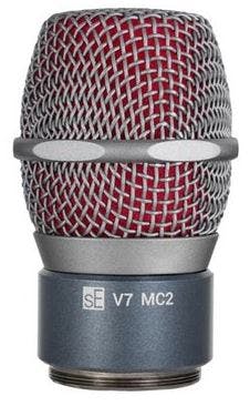 sE Electronics V7 Dynamic Mic CAPSULE ONLY suitable for Sennheiser Wireless Systems Blue with Grey Grille