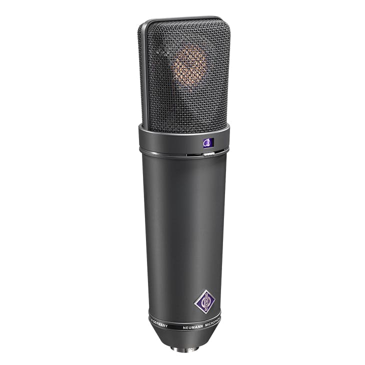 Neumann U87 Large Diaphragm Condenser Microphone (Black)