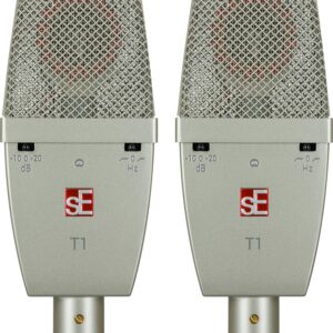 sE Electronics T1 (P), LDC, Titanium Capsule, Cardioid, Matched pair Condenser Microphone