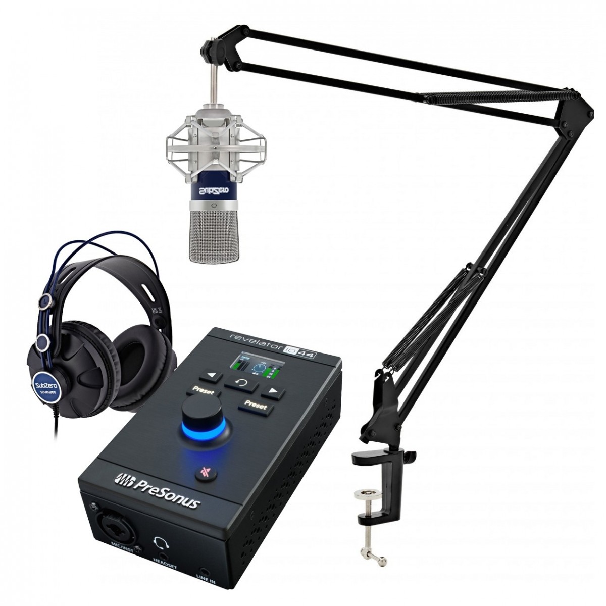 Presonus Revelator io44 Recording Bundle