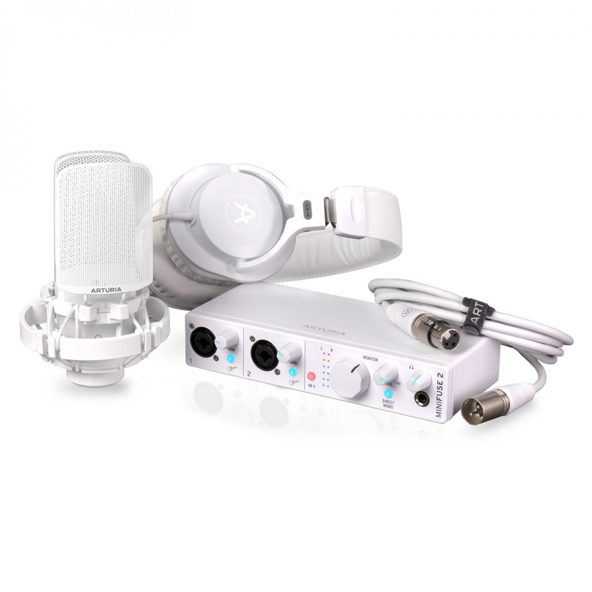 Arturia MiniFuse Recording Pack White