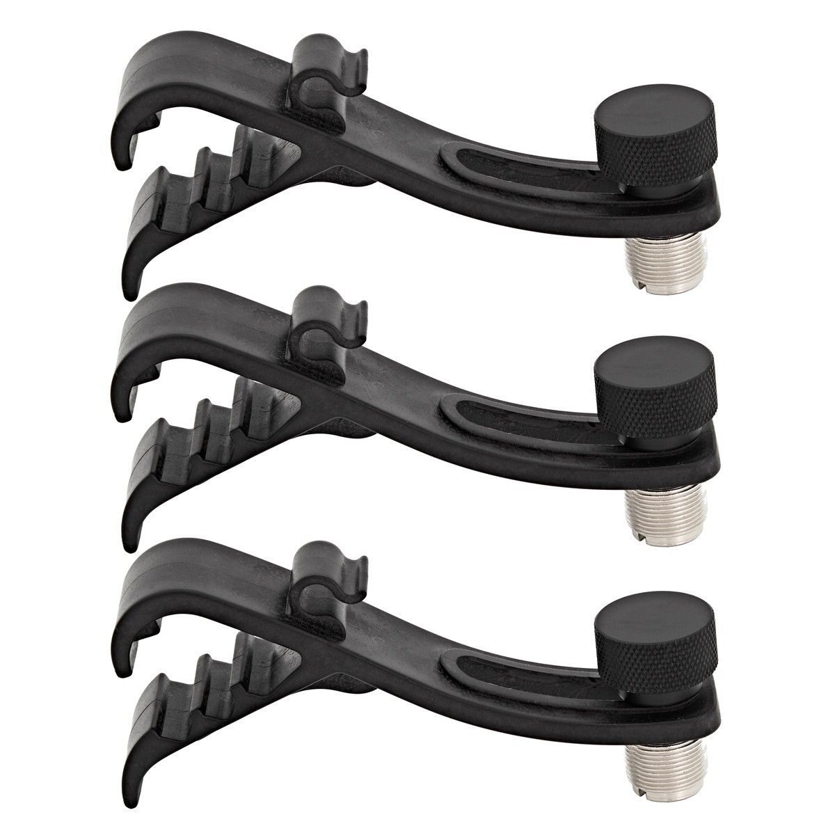 Drum Mic Clip by Gear4music 3 Pack