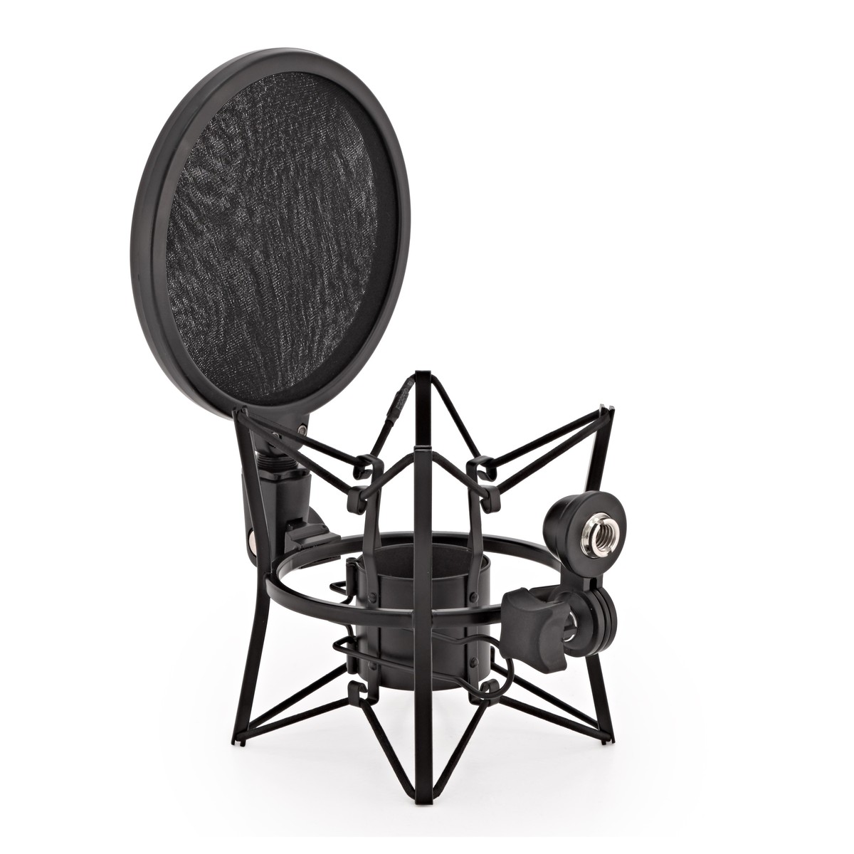 Microphone Shock Mount with Pop Filter by Gear4music