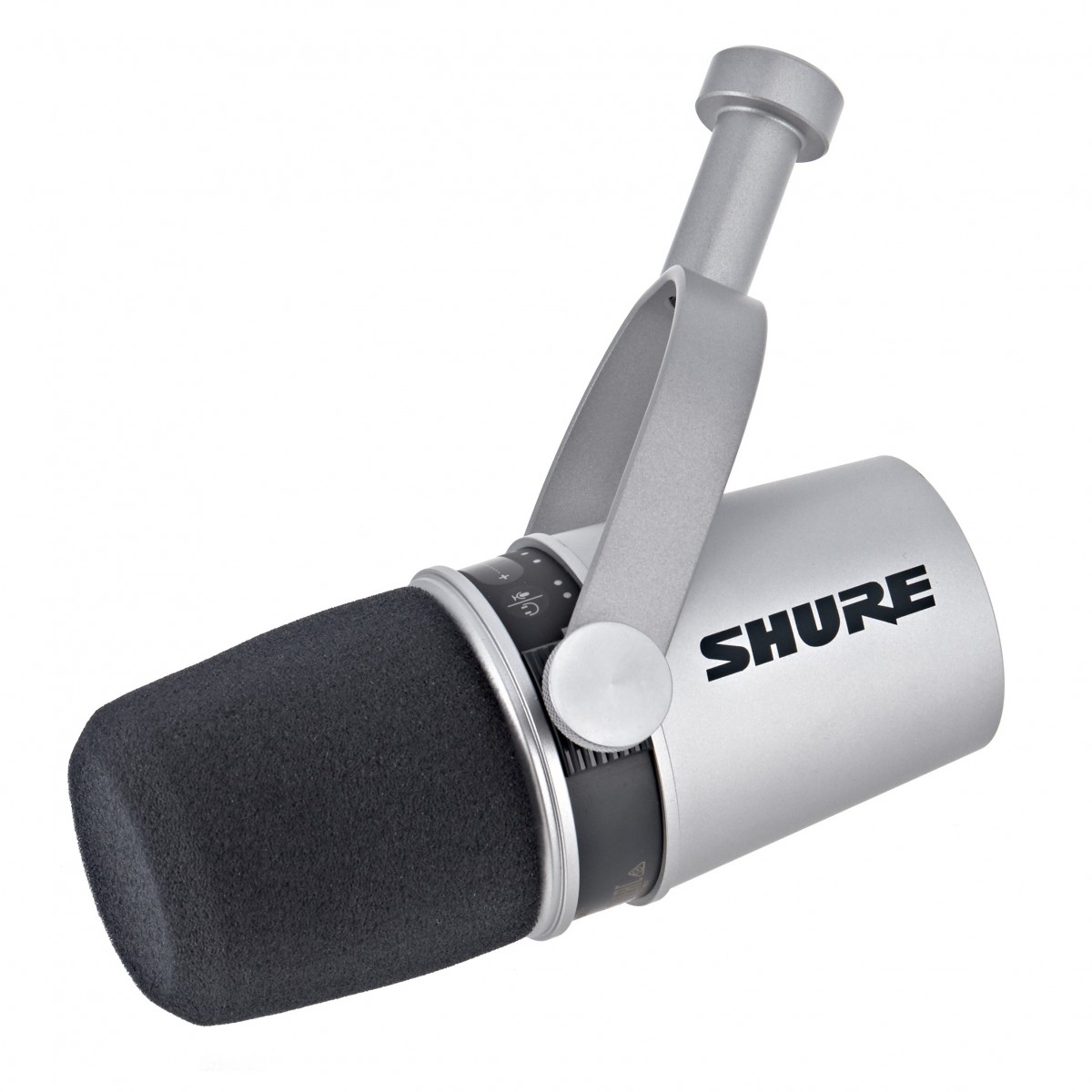 Shure MV7 USB/XLR Podcast Microphone Silver