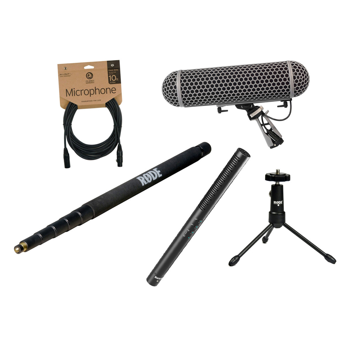 Rode NTG4 Plus Broadcast Sound Recording Bundle