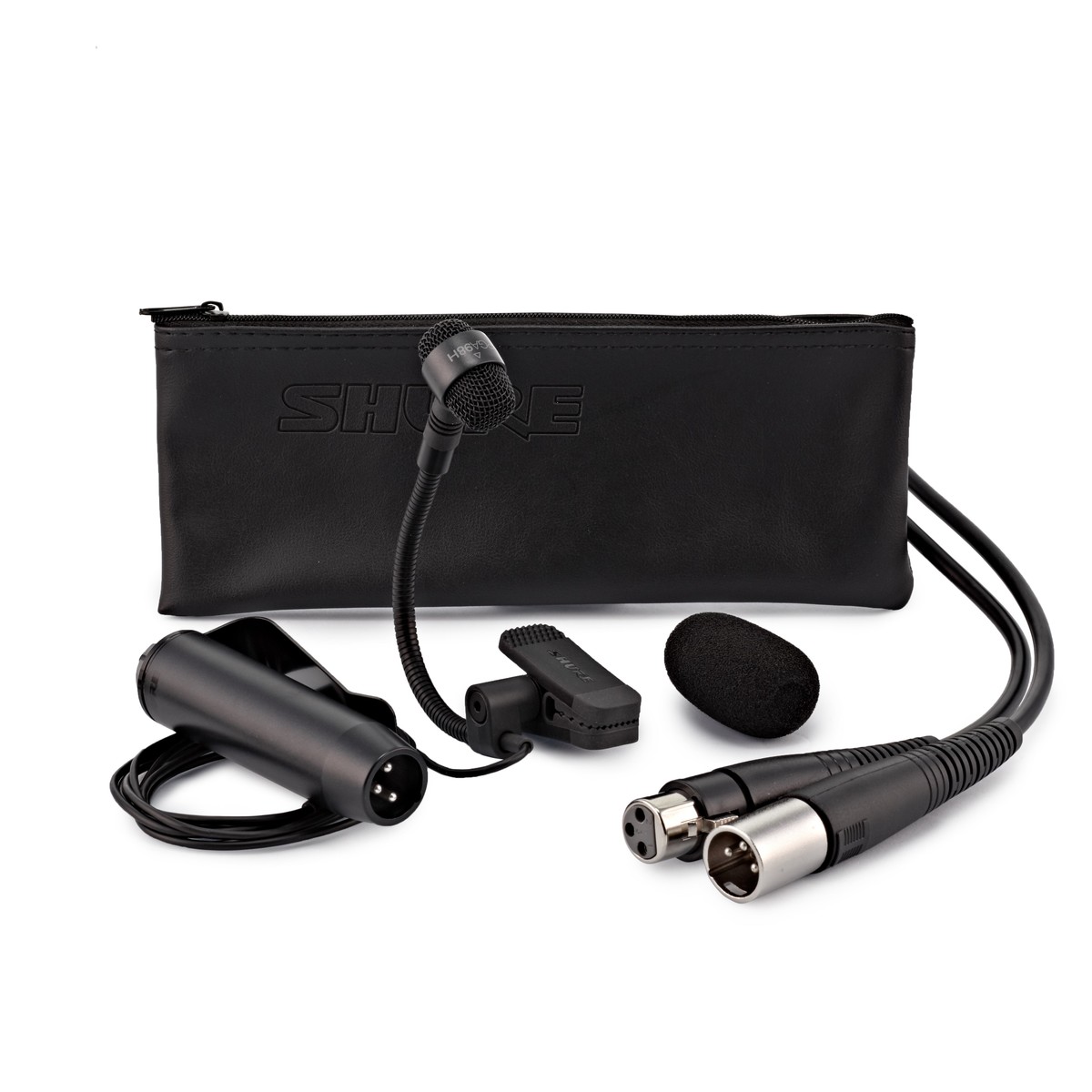 Shure PGA98H Clip-on Instrument Mic with XLR Cable