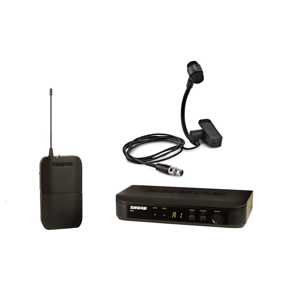 Shure BLX14/P98H-K3E Wireless Instrument System with PGA98H