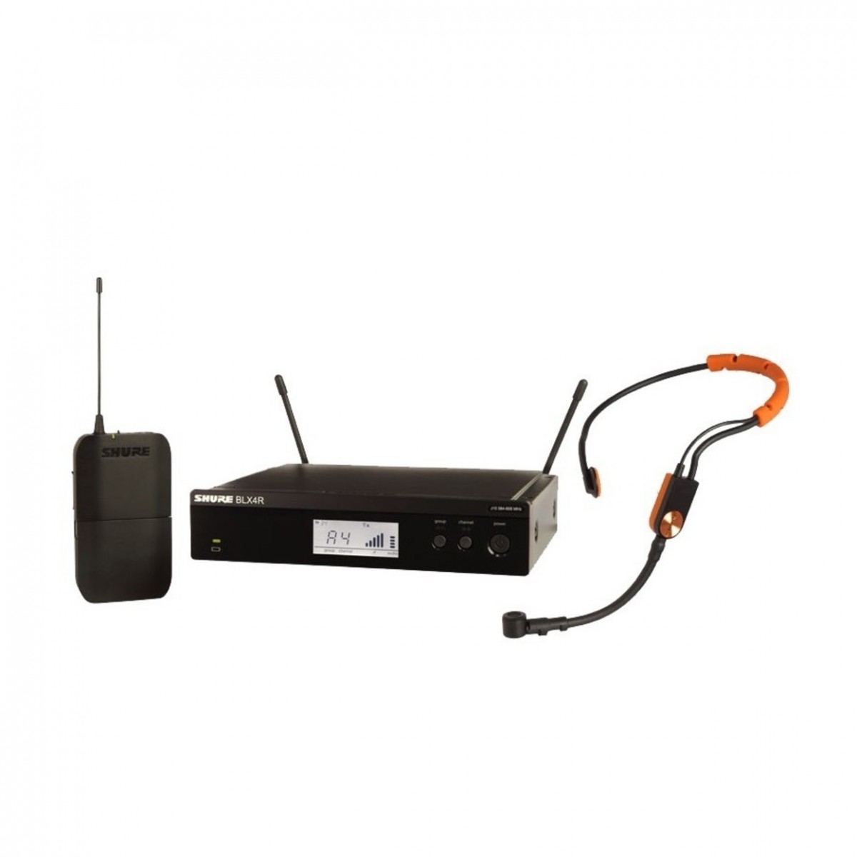 Shure BLX14R/SM31-K3E Rack Mount Wireless Headset System with SM31FH