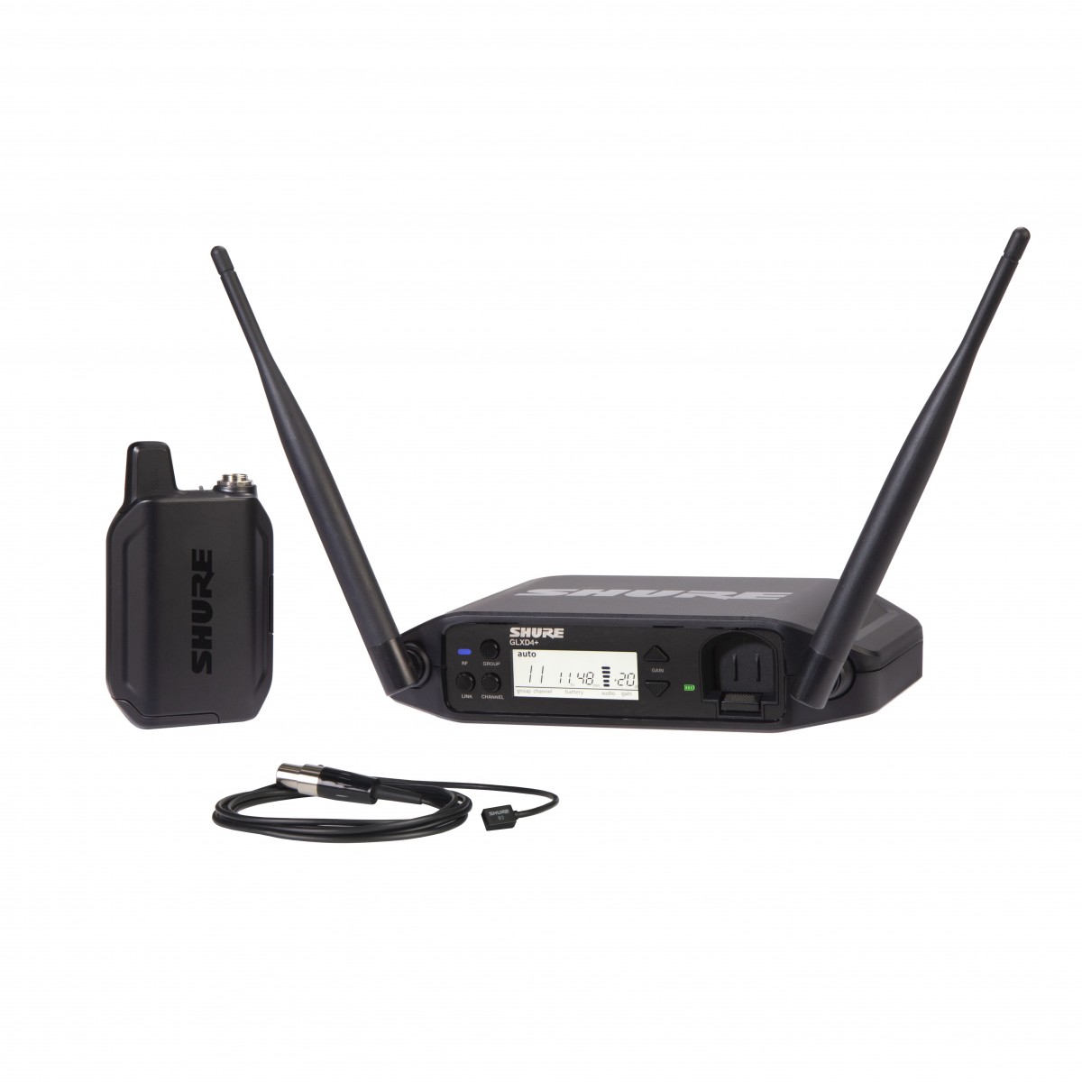 Shure GLXD14+/93 Digital Wireless Lavalier System