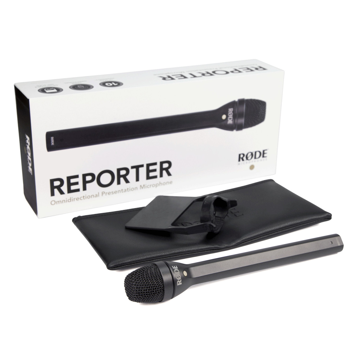 Rode Reporter Handheld Dynamic Omnidirectional Interview Mic