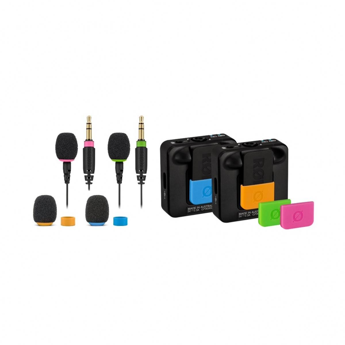 Rode Colors 2 windshields Cable Identification Rings