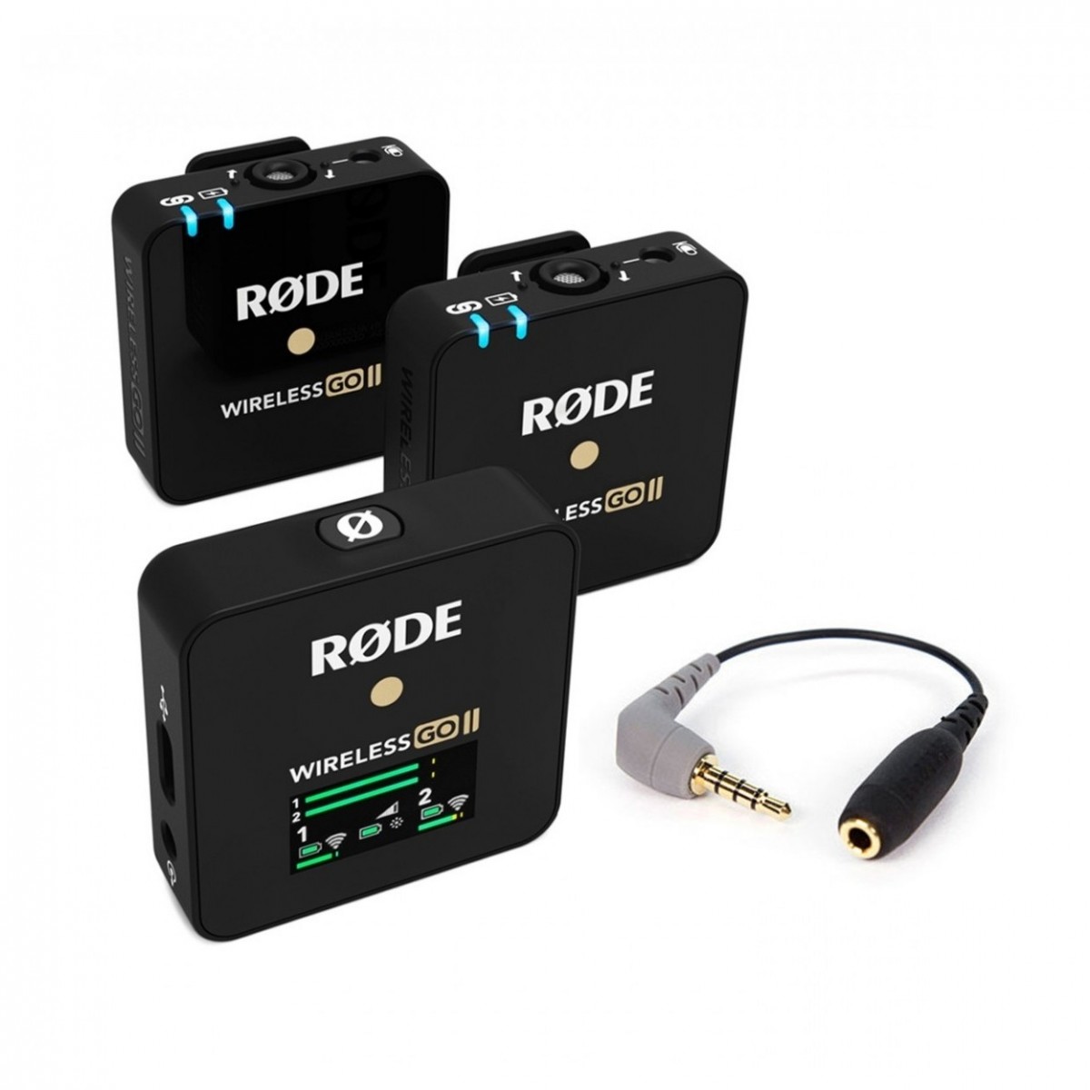 Rode Wireless Go II and SC4 Connect to Smartphone/Tablet 3.5mm Jack