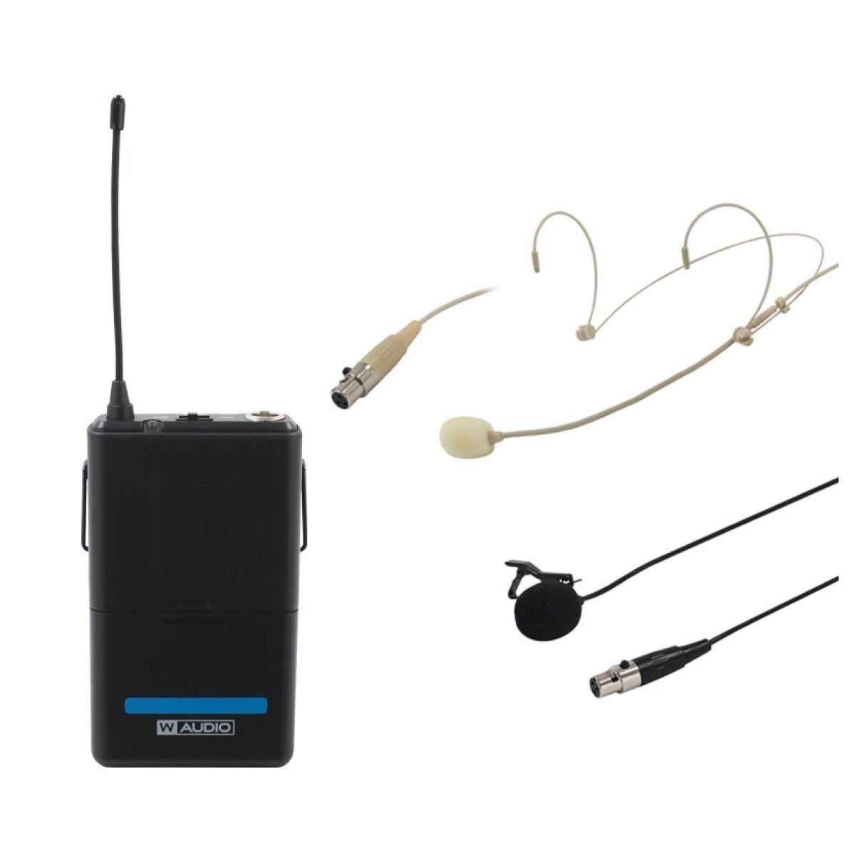 W Audio RM Quartet Beltpack Kit 863.42Mhz Blue