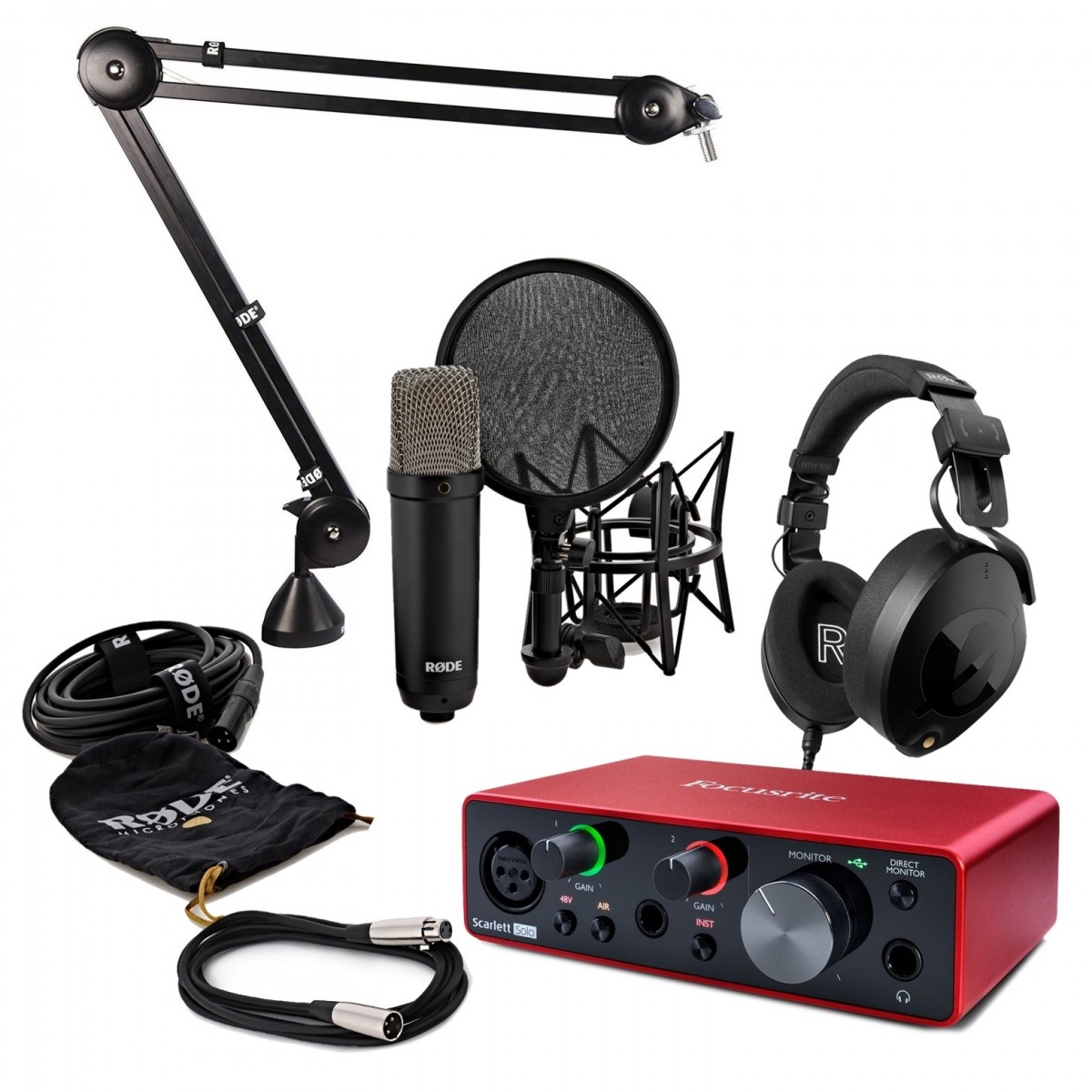 Focusrite Scarlett 3rd Gen Recording Pack