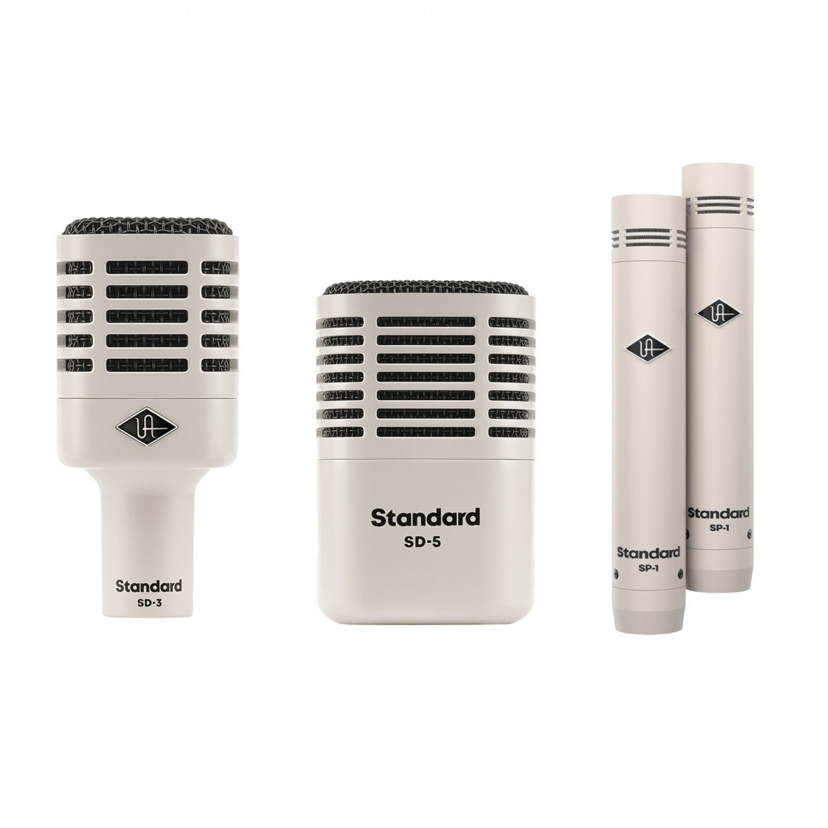 Universal Audio Studio Drum Mic Set with Hemisphere Modeling (4pcs)