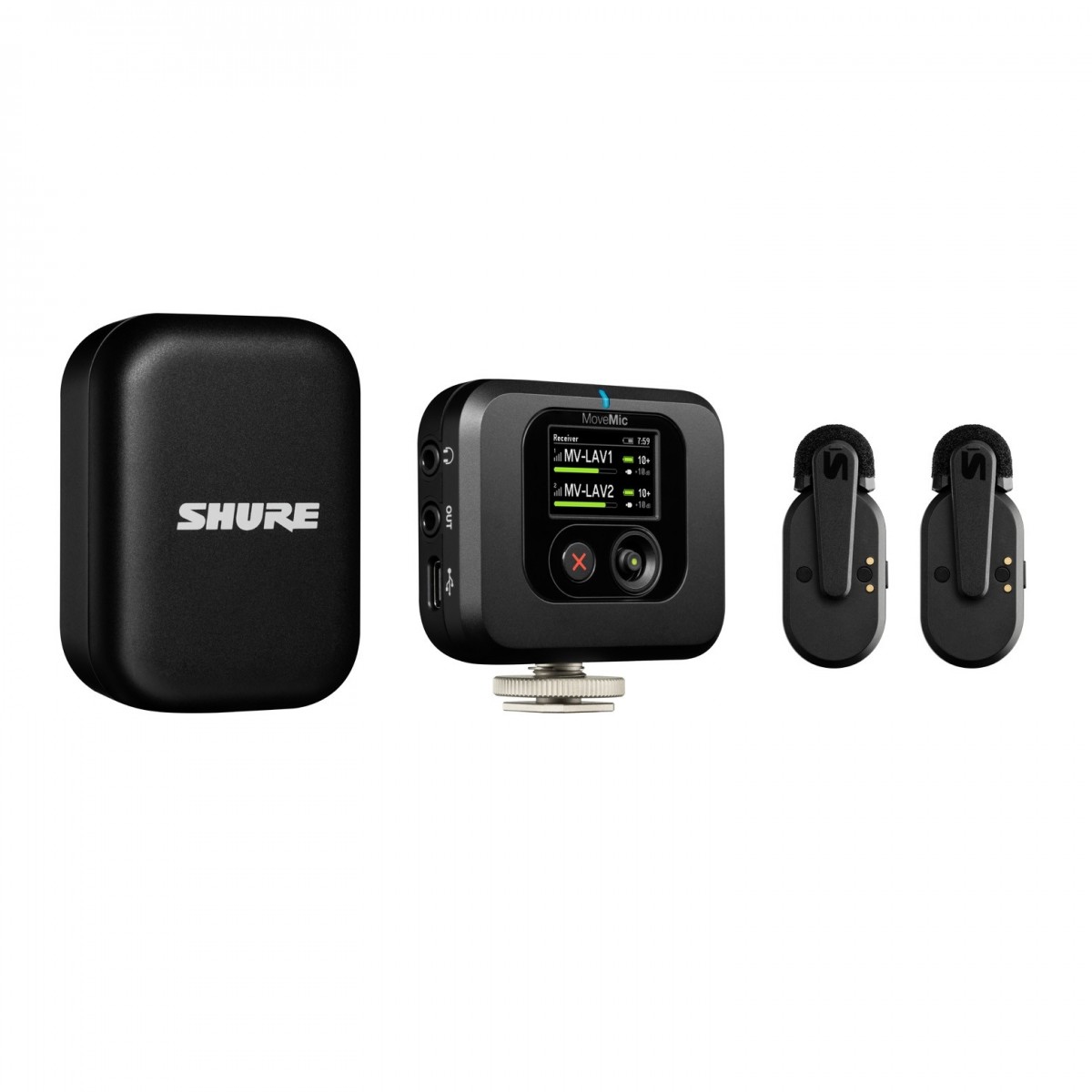 Shure MoveMic MV-TWO-KIT Wireless Lavalier System