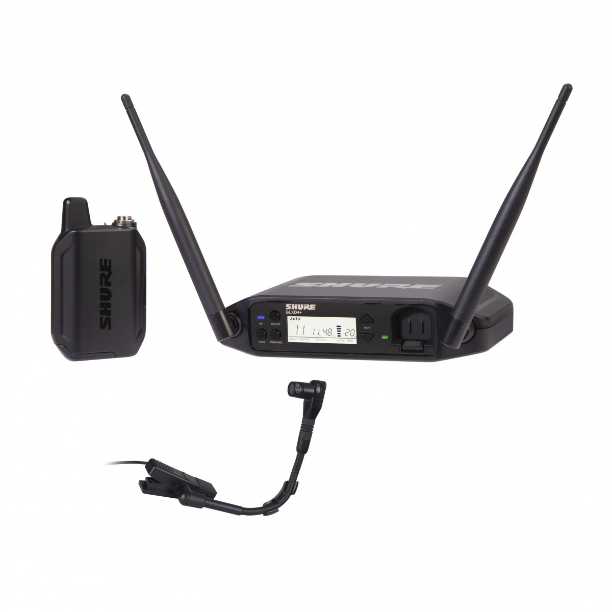 Shure GLXD14+/B98 Digital Wireless Instrument System