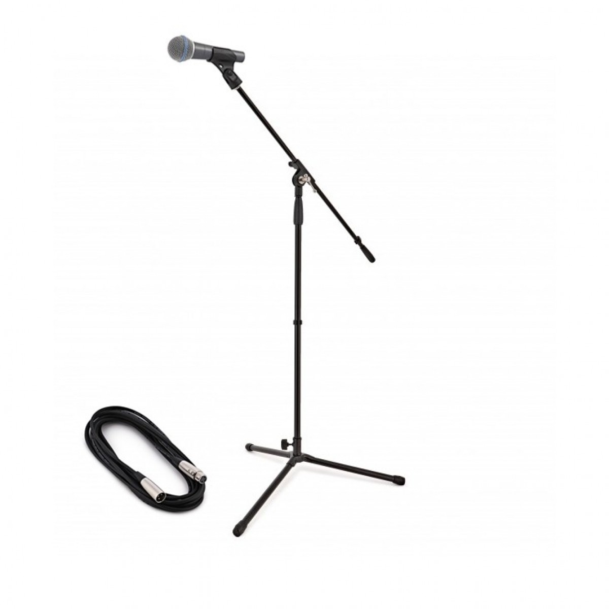 Shure Beta 58A with Mic Stand