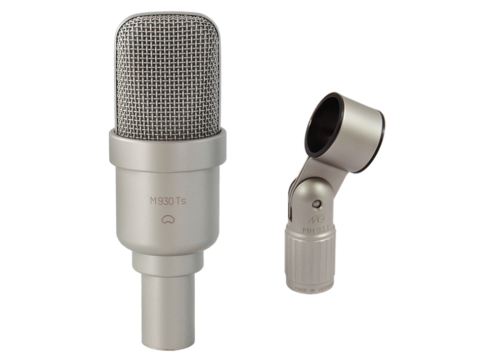 Microtech Gefell M930TS Large Diaphragm FET Condenser Microphone w/ Transformer in Satin Nickel