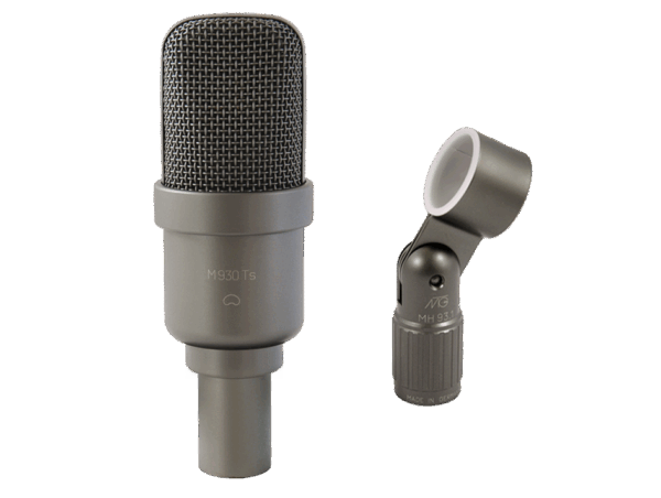 Microtech Gefell M930TS Large Diaphragm FET Condenser Microphone w/ Transformer in Dark Bronze