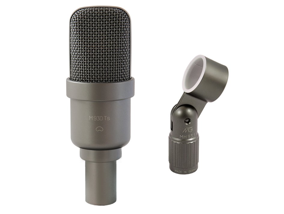 Microtech Gefell M930TS Large Diaphragm FET Condenser Microphone w/ Transformer in Dark Bronze