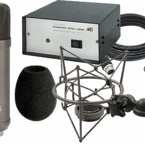 Microtech Gefell M990 Cardioid Valve Microphone in Dark Bronze w/ Windshield,EA92 Shockmount & Carry Case