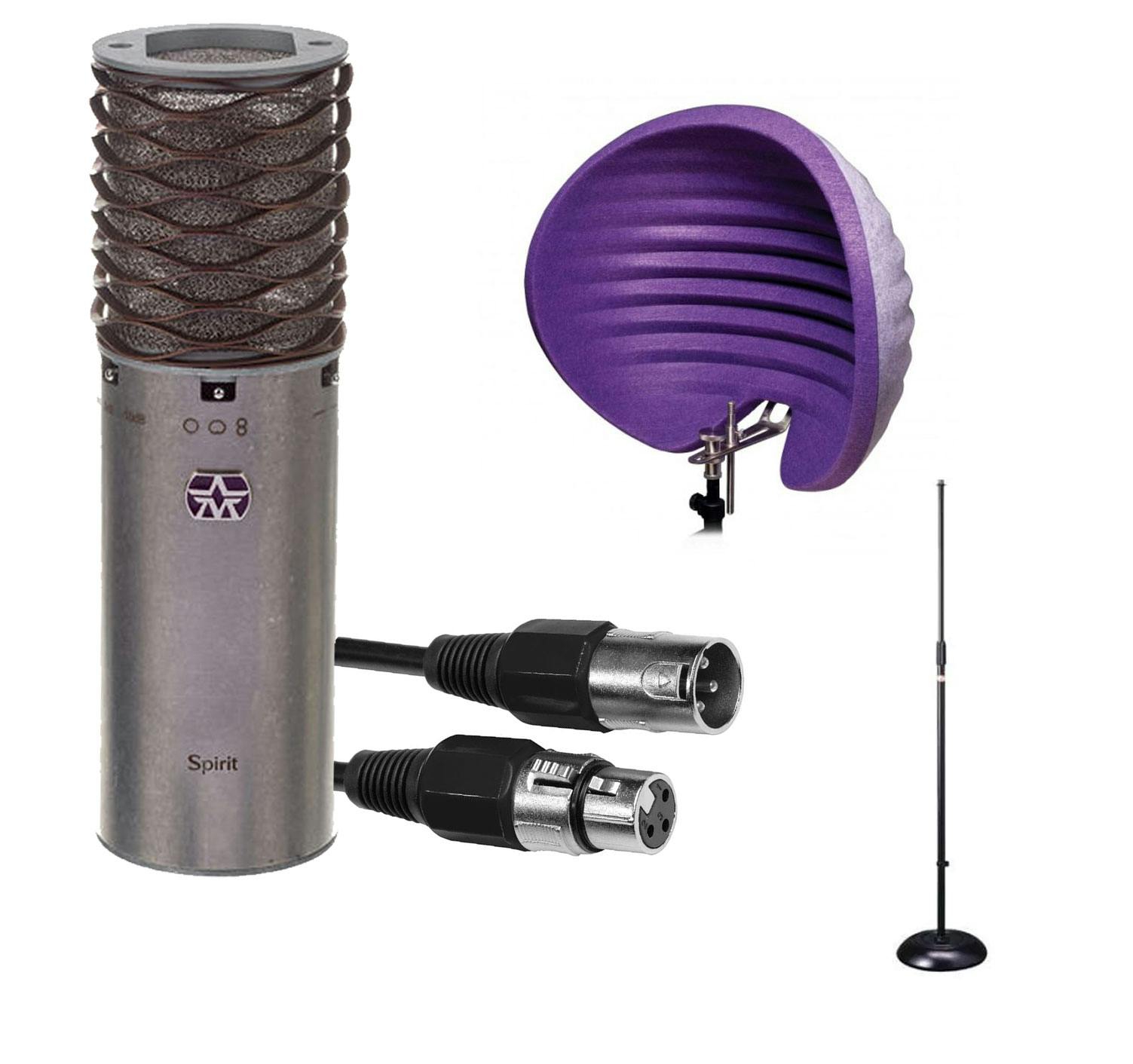 Aston Spirit and Aston Halo Bundle w/ Mic Stand & Cable