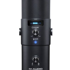 M-Audio Uber Mic - Professional USB Microphone w/ Headphone Out