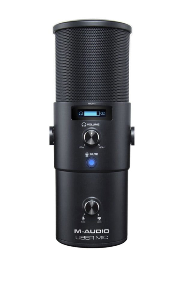M-Audio Uber Mic - Professional USB Microphone w/ Headphone Out