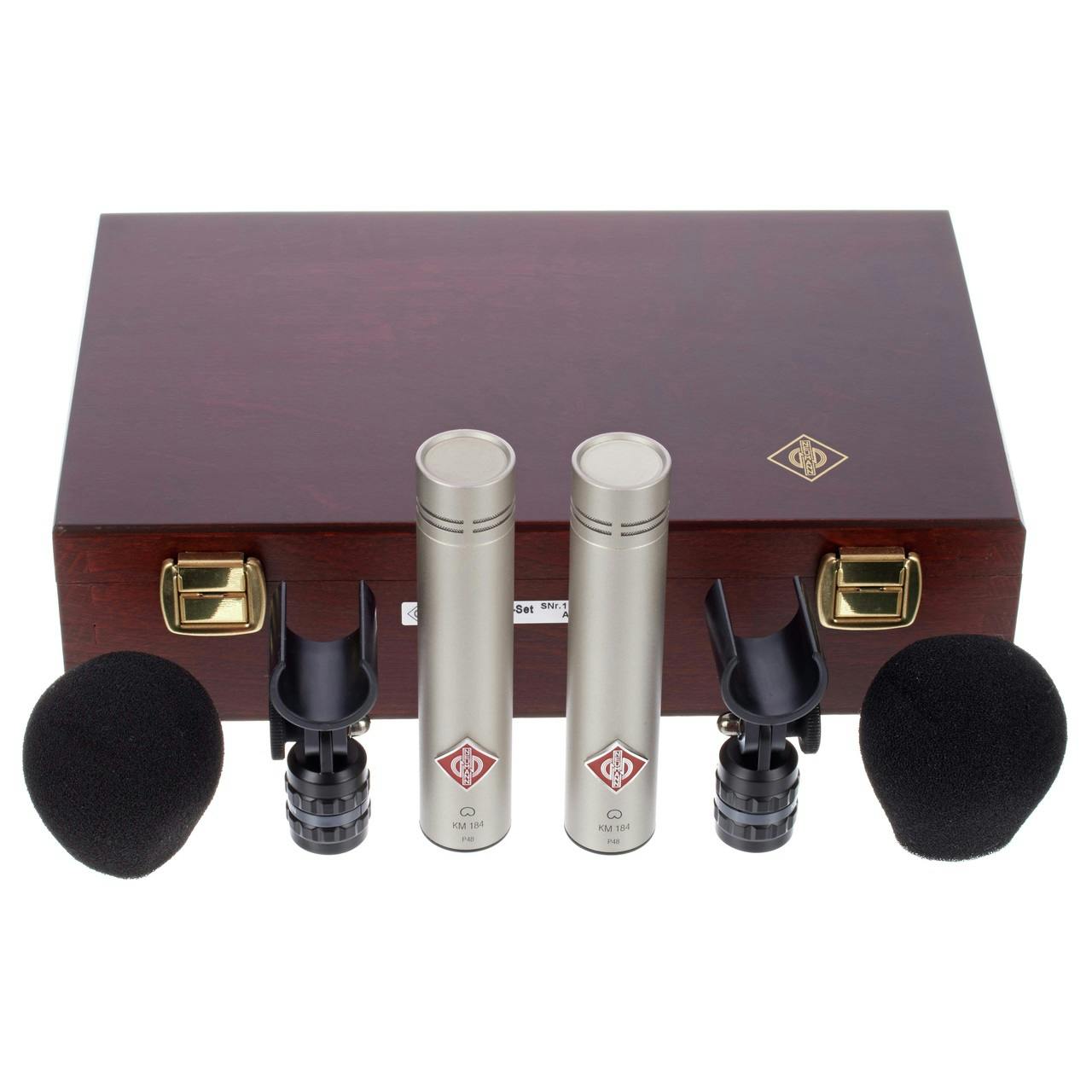Neumann KM184 Stereo Set in Nickel finish